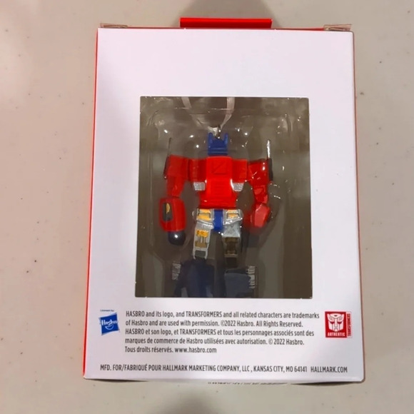 Hallmark  Christmas Ornament Transformers Optimus Prime NWT - Picture 5 of 5